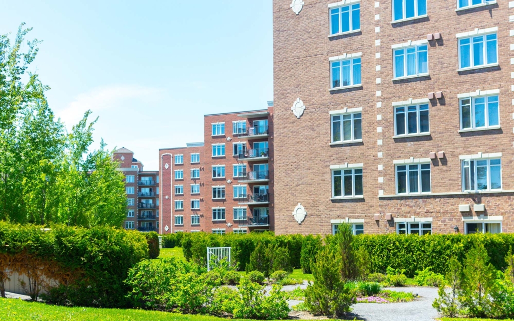 Exterior View Of A Senior Living Complex